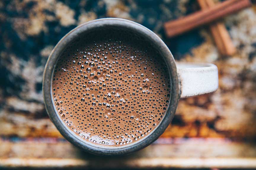CBD Hot Chocolate and other delicious warm Winter drinks